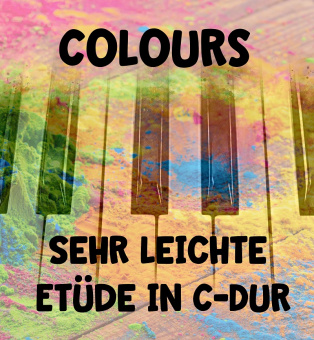 "Colours" - sehr leichte Etüde in C-Dur 