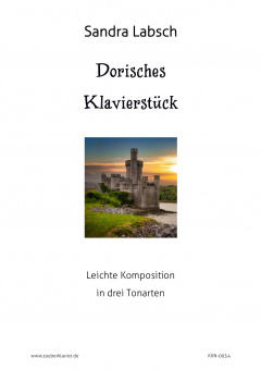 Dorisches Klavierstück (leichtes Stück in drei Tonarten) 