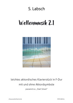 Wellenmusik 2.1 - ein leichtes akkordisches Klavierstück 